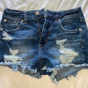 American eagle jean shorts